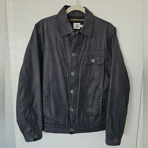 Flint and Tinder Waxed Flannel Lined Trucker Jacket